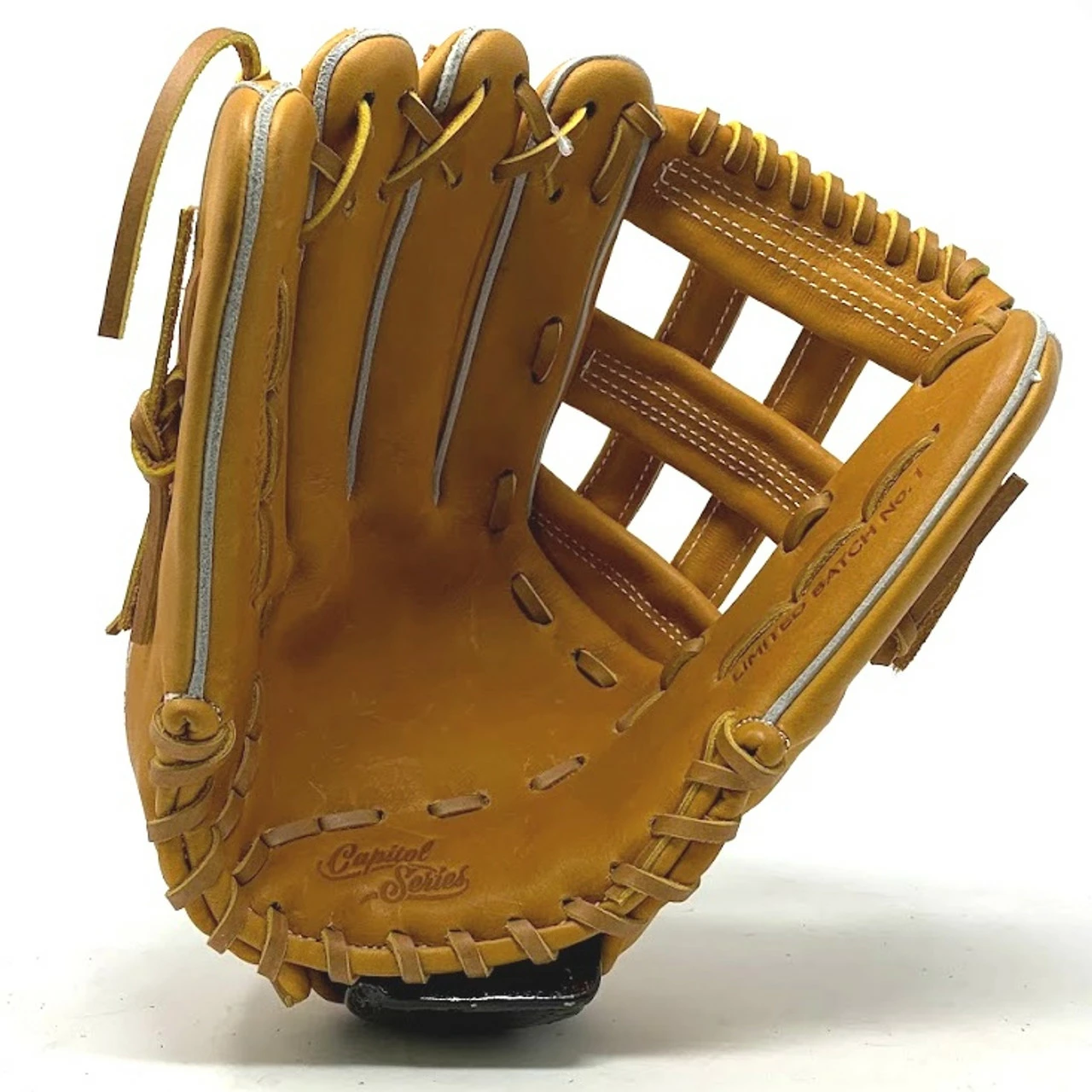 Marucci Capitol Horween Baseball Glove 88R3 12.75 H Web Left Hand Throw 2 Marucci Capitol Horween Baseball Glove 88R3 12.75 H Web Left Hand Throw - Image 2