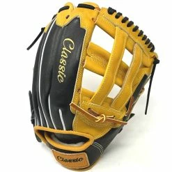 Classic Baseball Glove 12.75 Inch H Web Tan Black Lace Right Hand Throw -Baseball Gloves Shop IMG 6166 62474.1656869635