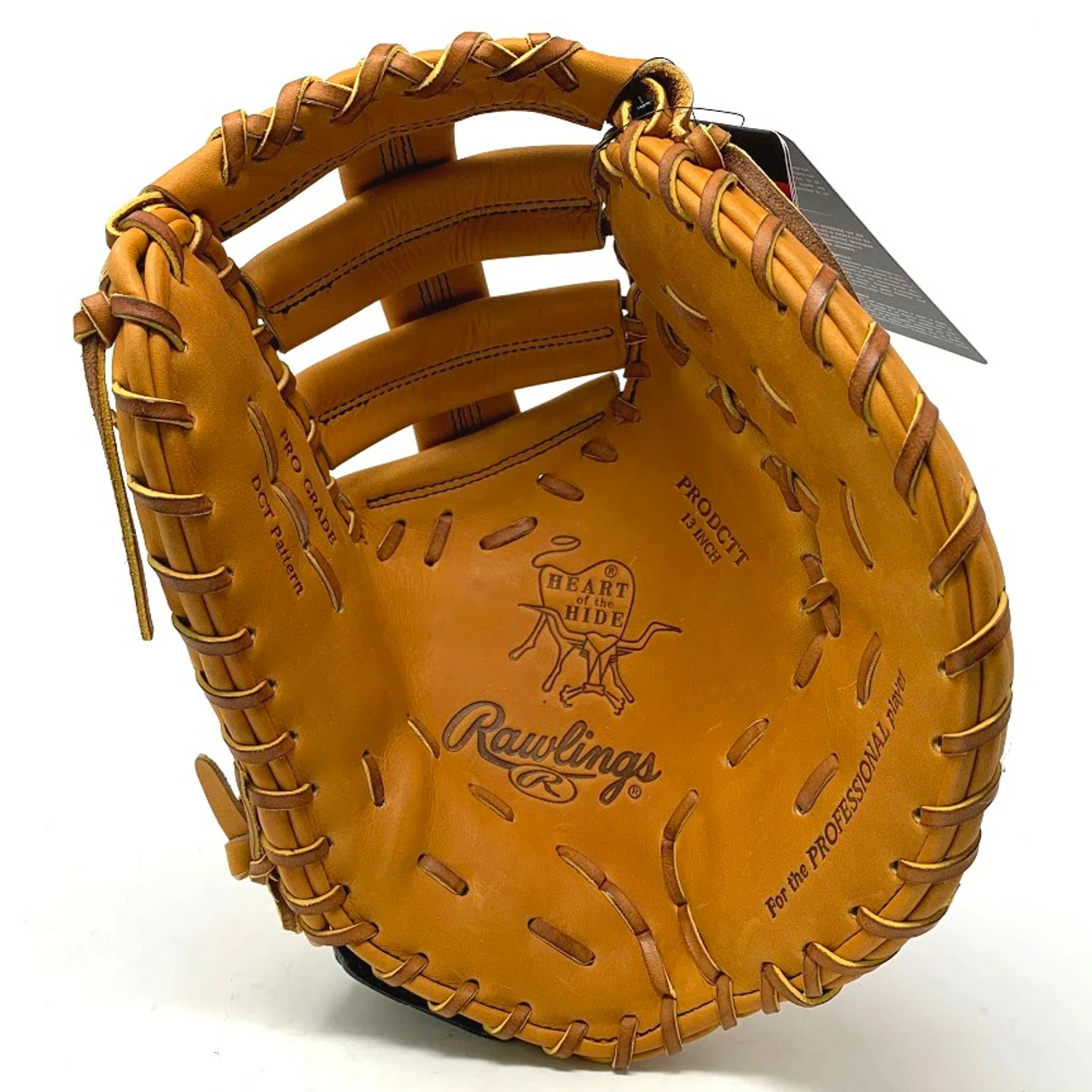 Rawlings Horween Heart Of Hide PRODCT 13 Inch First Base Mitt Right Hand Throw 2 Rawlings Horween Heart Of Hide PRODCT 13 Inch First Base Mitt Right Hand Throw - Image 2