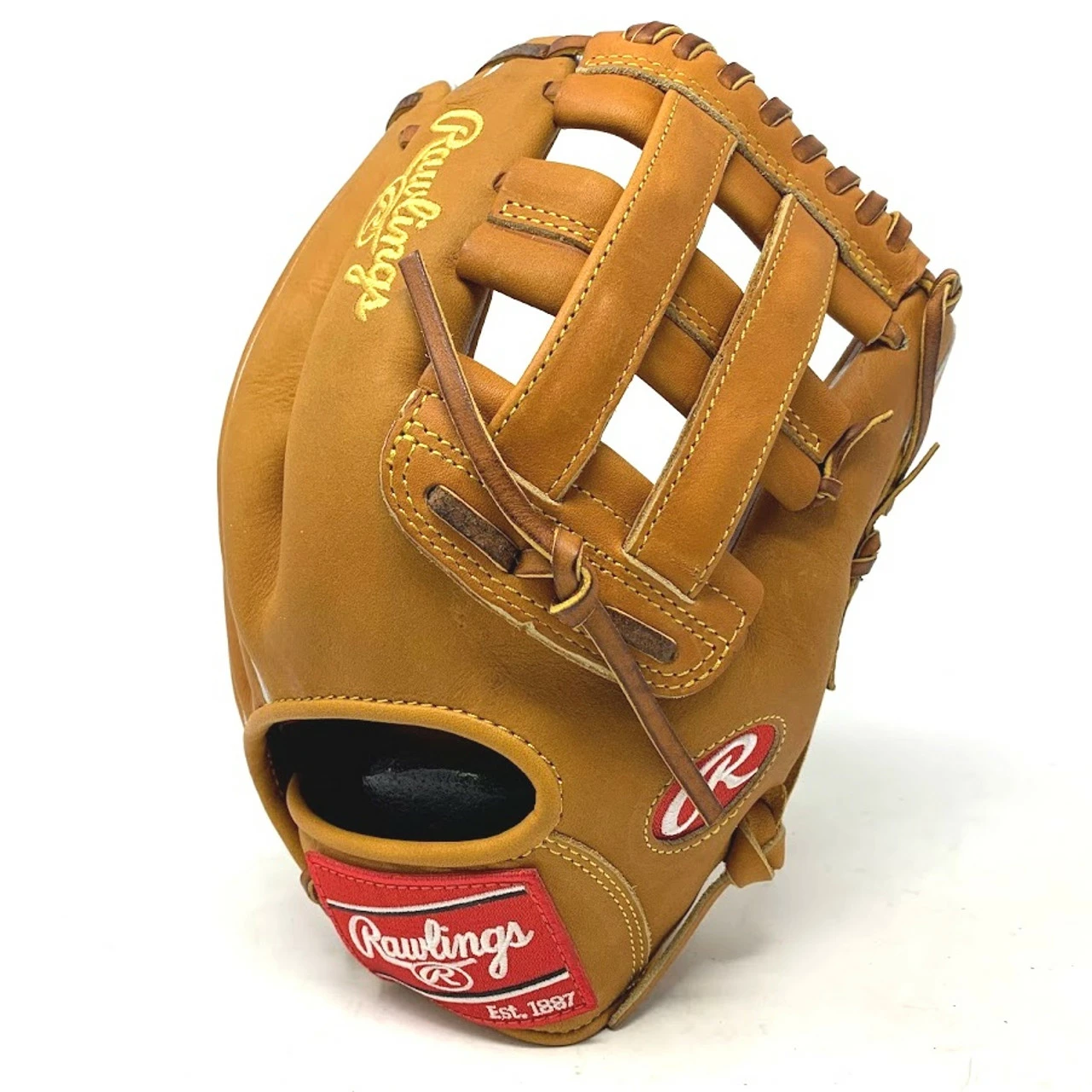 Rawlings Horween Heart Of The Hide PROKB17 Baseball Glove 12.25 Right Hand Throw 2 Rawlings Horween Heart Of The Hide PROKB17 Baseball Glove 12.25 Right Hand Throw - Image 2