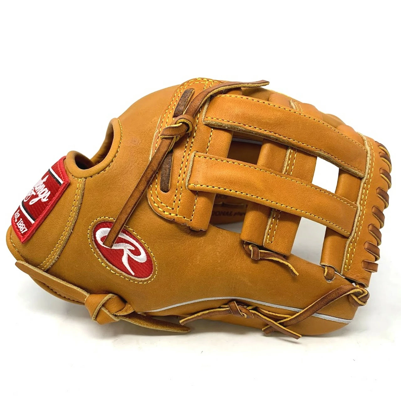 Rawlings Horween Heart Of The Hide PROKB17 Baseball Glove 12.25 Right Hand Throw 4 Rawlings Horween Heart Of The Hide PROKB17 Baseball Glove 12.25 Right Hand Throw - Image 4