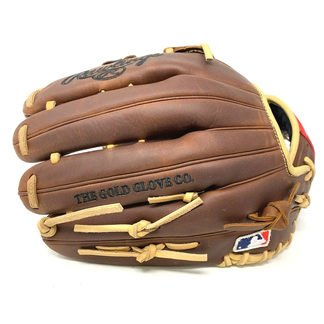 Rawlings Heart Of The Hide PRO3039 Baseball Glove Timberglaze Camel 12.75 H Web Right Hand Throw 5 Rawlings Heart Of The Hide PRO3039 Baseball Glove Timberglaze Camel 12.75 H Web Right Hand Throw - Image 5