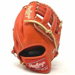 Rawlings Red Orange Heart Of The Hide 11.5 H Web Baseball Glove Right Hand Throw -Baseball Gloves Shop IMG 6885 98212.1667418458