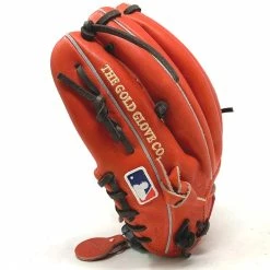 Rawlings Red Orange Heart Of The Hide 11.5 H Web Chocolate Lace Baseball Glove Right Hand Throw -Baseball Gloves Shop IMG 7055 07825.1667942819