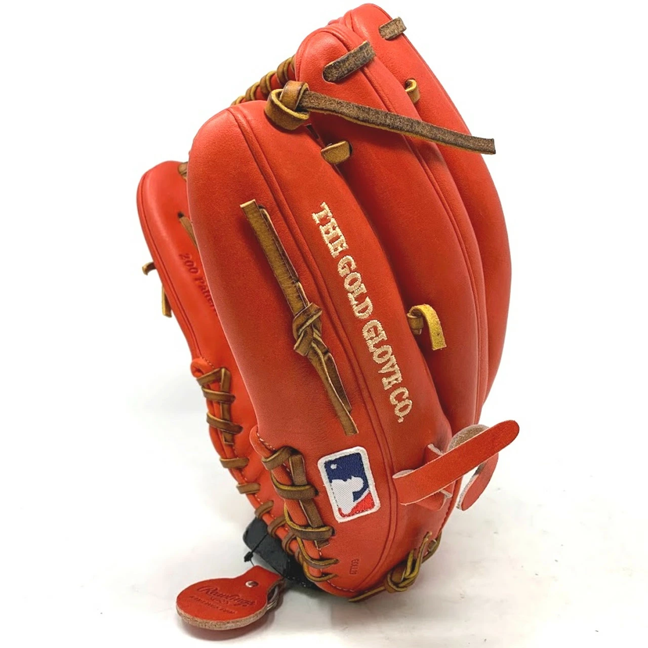 Rawlings Heart Of The Hide Red Orange 205-30 Baseball Glove 11.75 Right Hand Throw 6 Rawlings Heart Of The Hide Red Orange 205-30 Baseball Glove 11.75 Right Hand Throw - Image 6