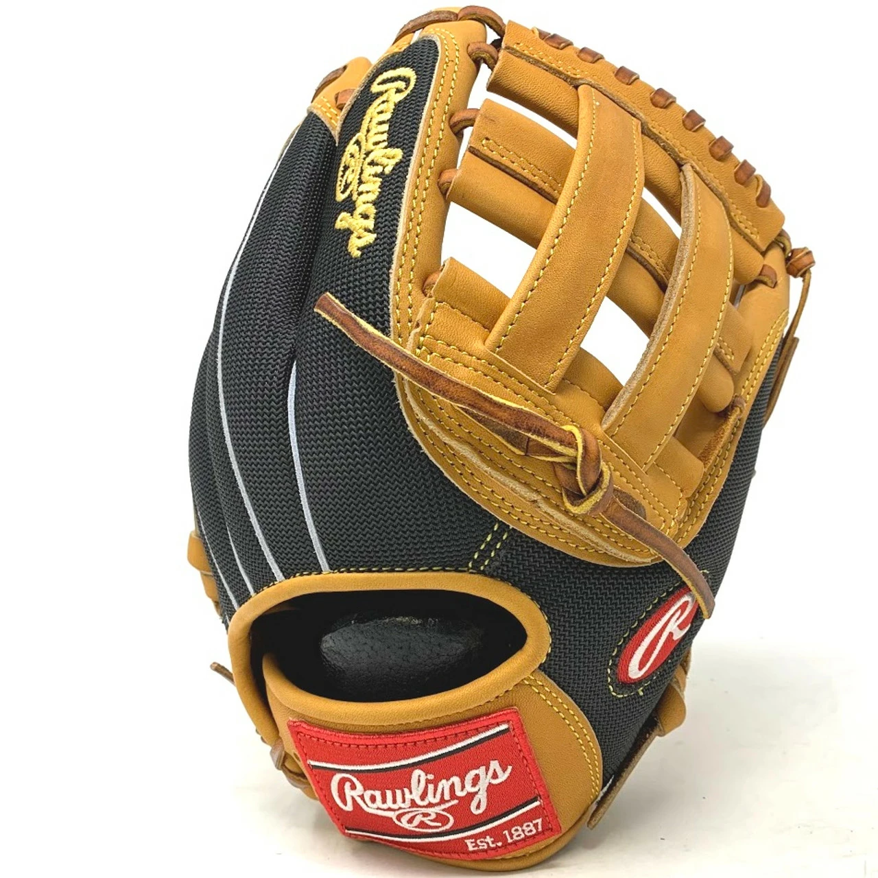 Rawlings Heart Of The Hide 12 Inch Baseball Glove 1000 Deco Mesh Pro H Web Right Hand Throw 5 Rawlings Heart Of The Hide 12 Inch Baseball Glove 1000 Deco Mesh Pro H Web Right Hand Throw - Image 5