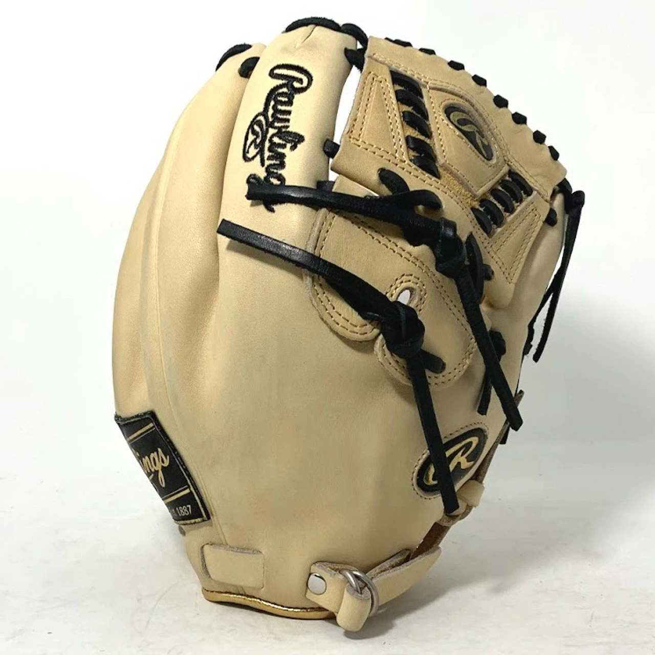 Rawlings Pro Label 7 Heart Of The Hide 12 Inch Baseball Glove Camel Right Hand Throw 2 Rawlings Pro Label 7 Heart Of The Hide 12 Inch Baseball Glove Camel Right Hand Throw - Image 2