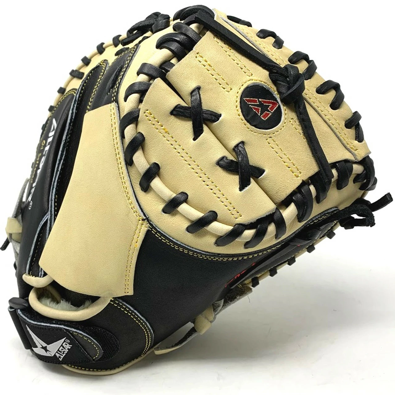 All-Star CM3100SBT Catchers Mitt Black/Tan 33.5 Inch Right Handed Throw 5 All-Star CM3100SBT Catchers Mitt Black/Tan 33.5 Inch Right Handed Throw - Image 5