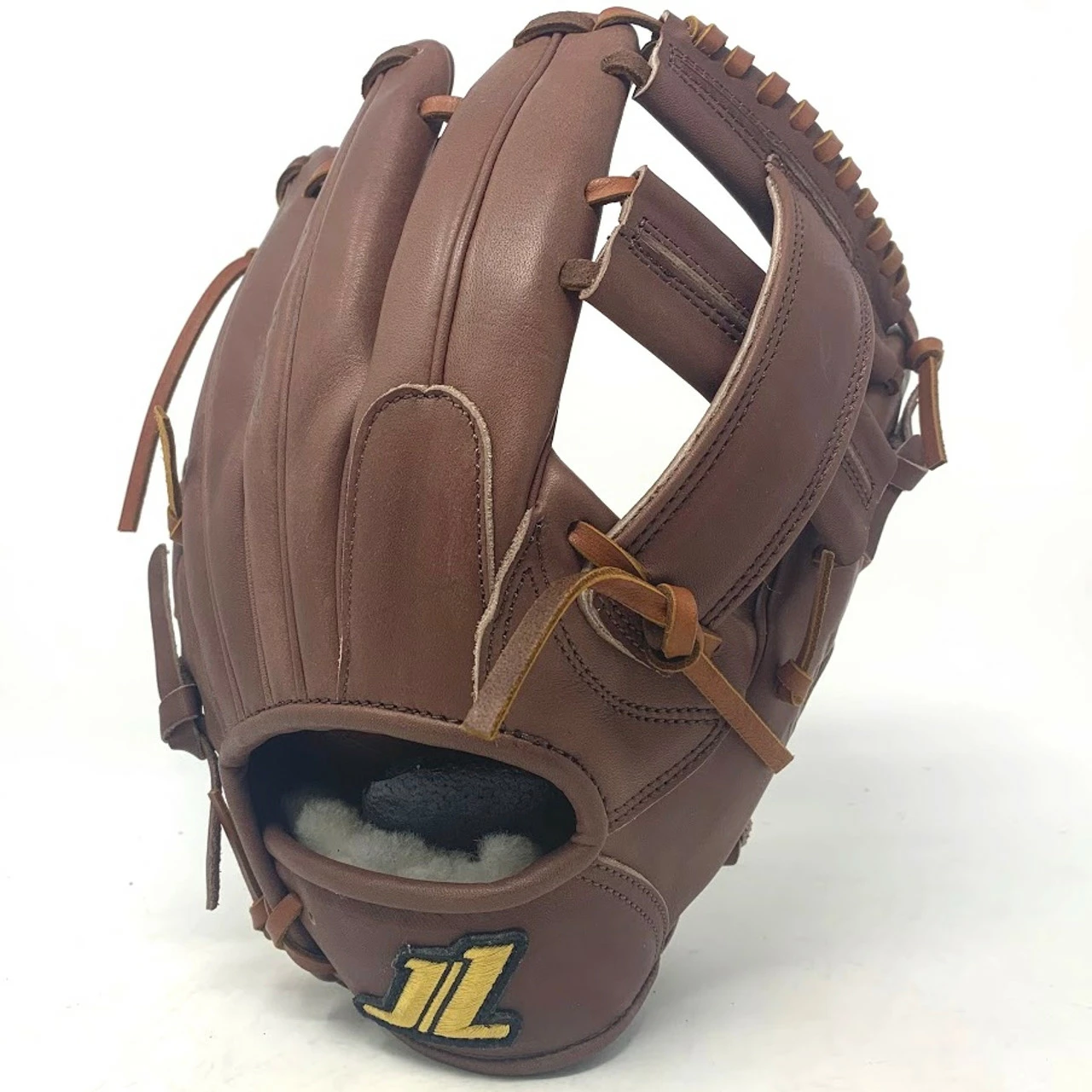 Joe Lee JLK Series 11.5 Cross Web Baseball Glove Carmel Right Hand Throw 2 Joe Lee JLK Series 11.5 Cross Web Baseball Glove Carmel Right Hand Throw - Image 2