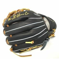 JL Glove Co Baseball Glove SO01 I Web 11.5 Inch Black Tan Right Hand Throw -Baseball Gloves Shop IMG 7407 55224.1673296780