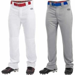 Rawlings Launch Hemmed Open Bottom Mens Baseball Pants