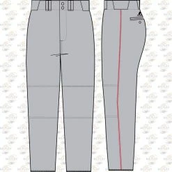Russell Athletic Piped Open Bottom Youth Baseball Pants -Baseball Gloves Shop RA223L2MK D 1500 WP