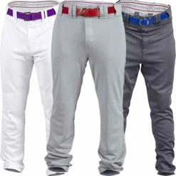 Rawlings Plated Plus Unhemmed Premium Mens Baseball Pants