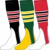 TCK - Twin City Knitting Socks TCK 3-Stripe Outline Baseball Stirrups
