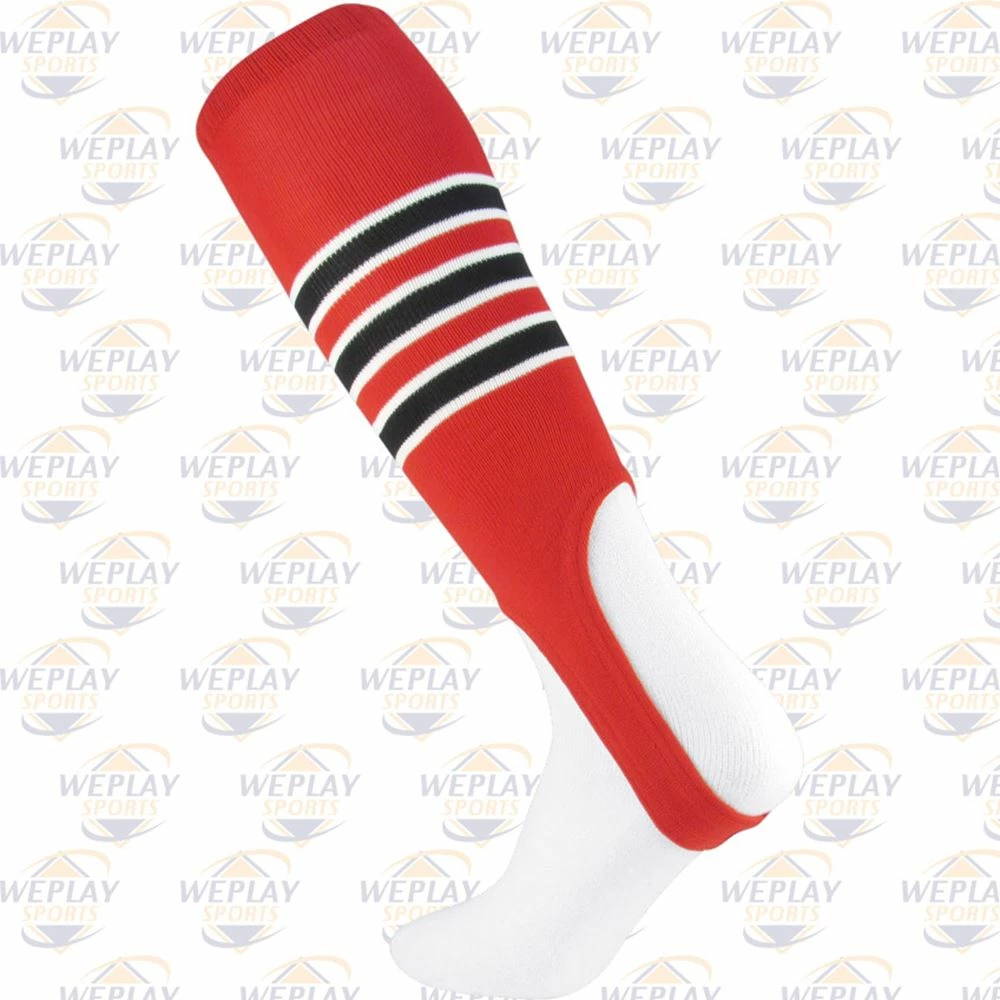 TCK - Twin City Knitting Socks TCK 3-Stripe Outline Baseball Stirrups 2 TCK - Twin City Knitting Socks TCK 3-Stripe Outline Baseball Stirrups - Image 2