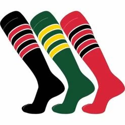 TCK - Twin City Knitting Socks TCK 3-Stripe Outline Game Day Socks