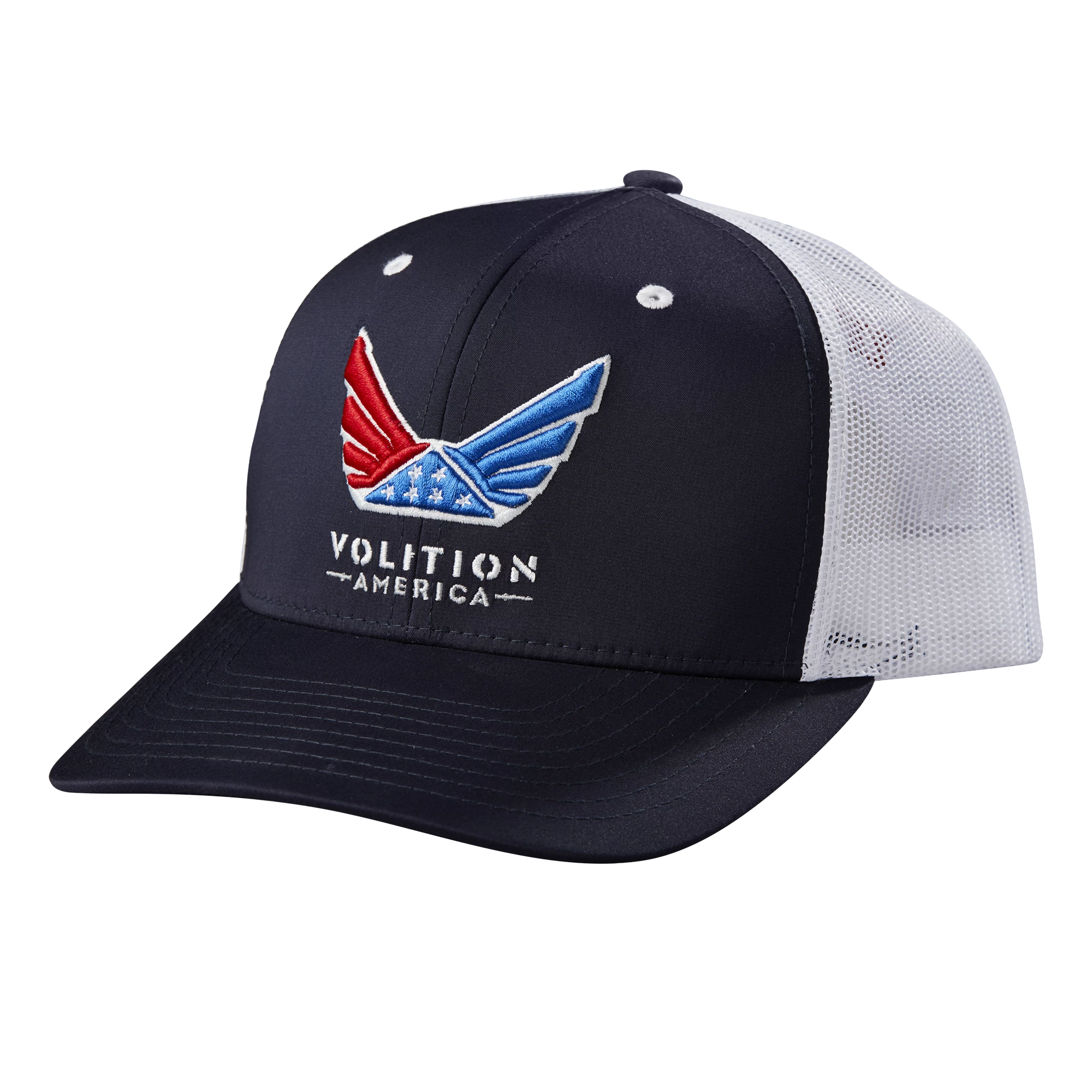 Amersports Volition America Navy Snapback Hat 1 Amersports Volition America Navy Snapback Hat
