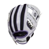 Amersports 2022 A200 EZ Catch 10" Glove - White/Black/Purple