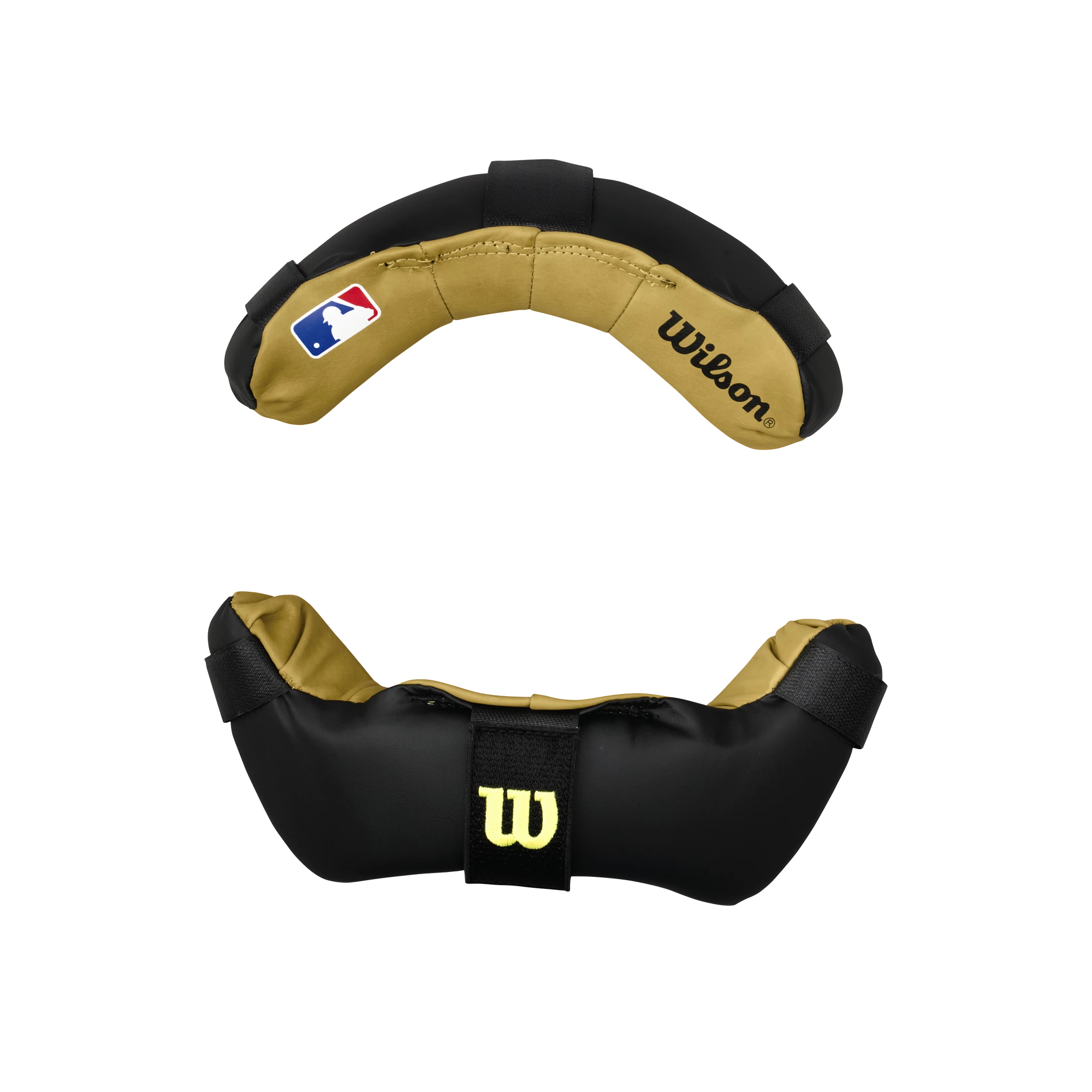 Amersports Umpire Replacement Pads - Black/Tan 1 Amersports Umpire Replacement Pads - Black/Tan