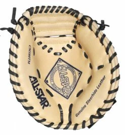 All-Star CM100TM Training Catchers Mitt 27 Inch Right Handed Throw -Baseball Gloves Shop cm100tm bk laces inside 07210.1671654916
