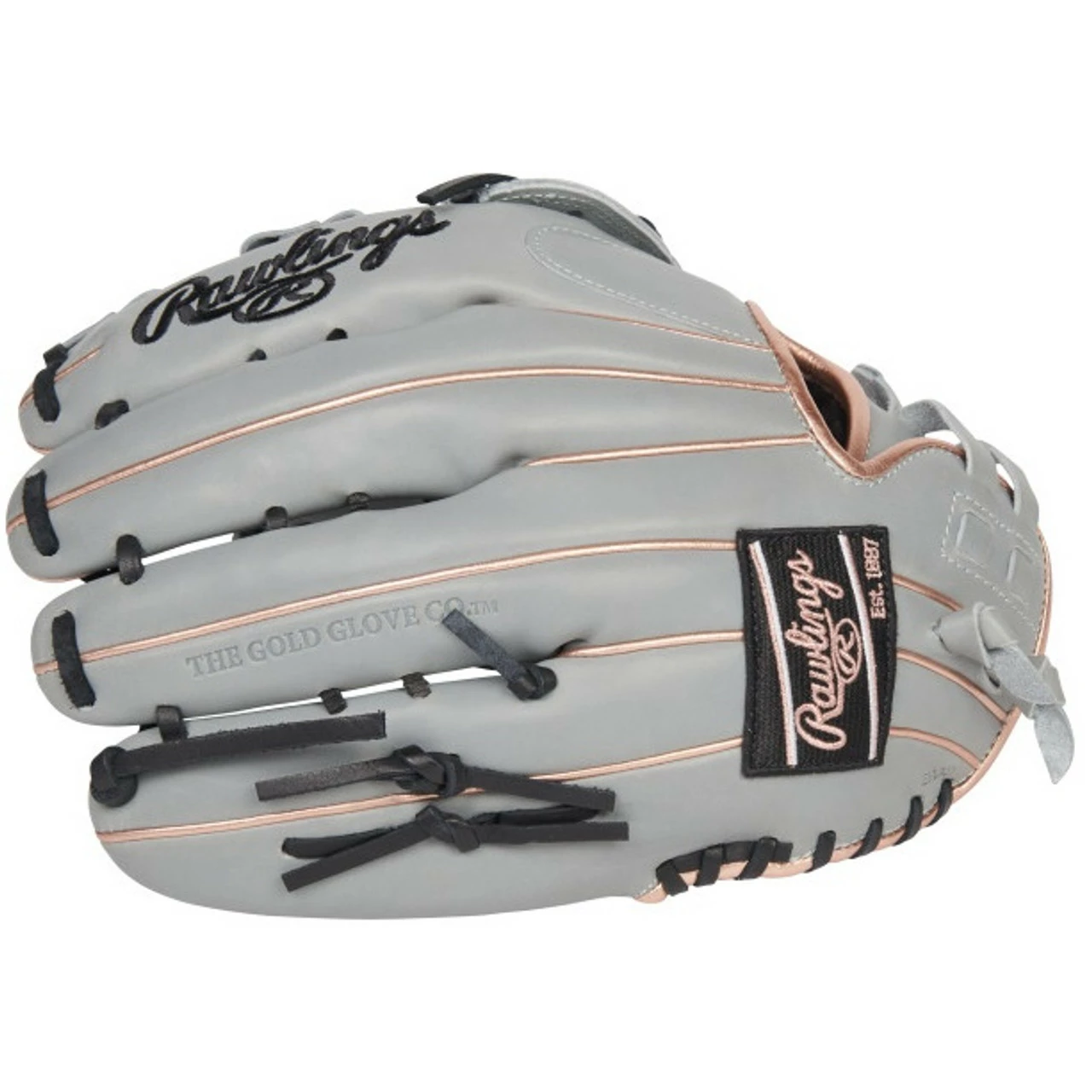 Rawlings Liberty Advanced Color Series Fast Pitch Softball Glove 12.75 Gray Right Hand Throw 4 Rawlings Liberty Advanced Color Series Fast Pitch Softball Glove 12.75 Gray Right Hand Throw - Image 4