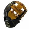 JL Glove Co Baseball Glove SO01 I Web 11.5 Inch Black Tan Right Hand Throw