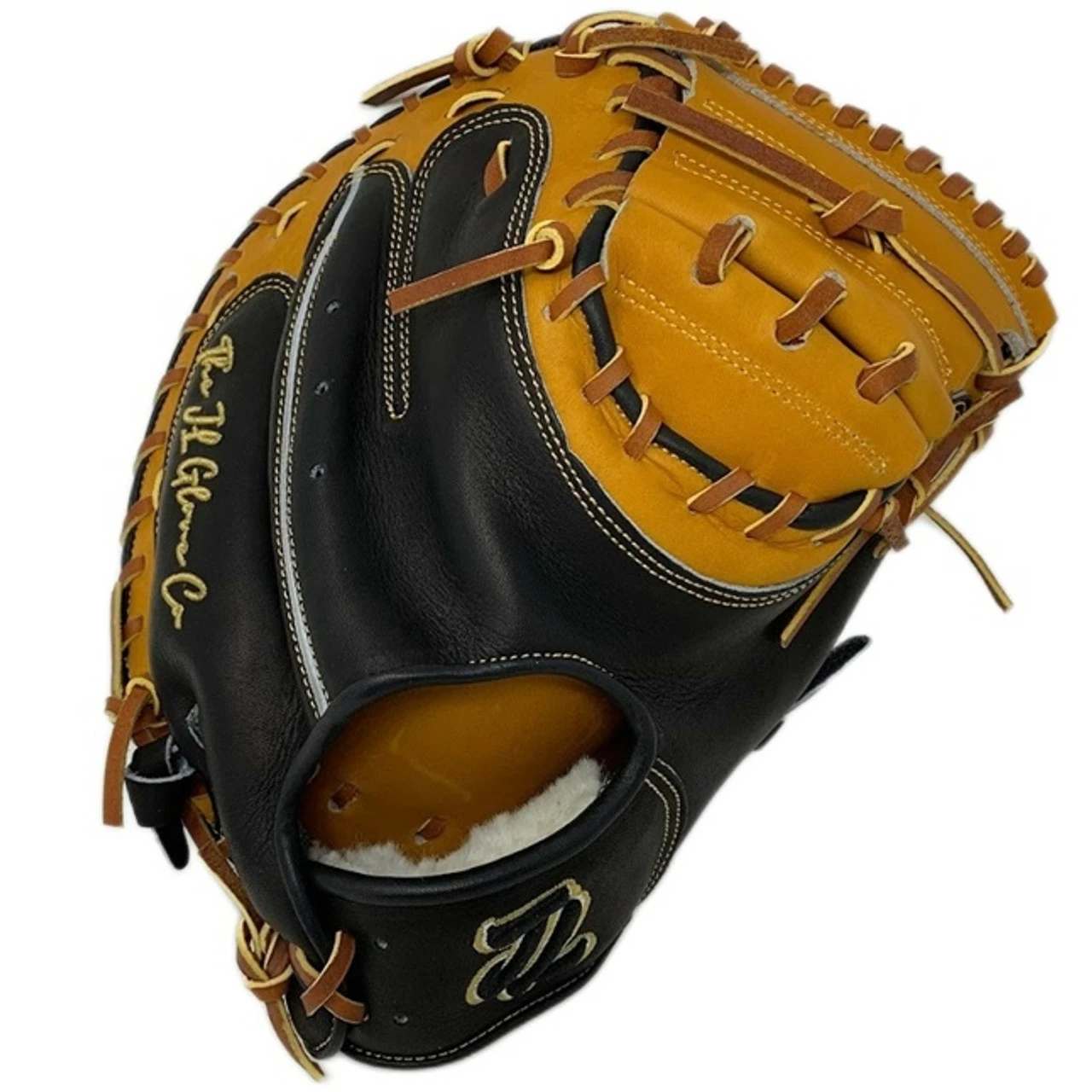 JL Glove Co Catchers Mitt BK11 33.5 Inch Black Tan Right Hand Throw 1 JL Glove Co Catchers Mitt BK11 33.5 Inch Black Tan Right Hand Throw