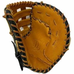 JL Glove Co First Base Mitt AD21 12.75 Inch H Web Black Tan Right Hand Throw -Baseball Gloves Shop jl fb 6 20285.1673296770