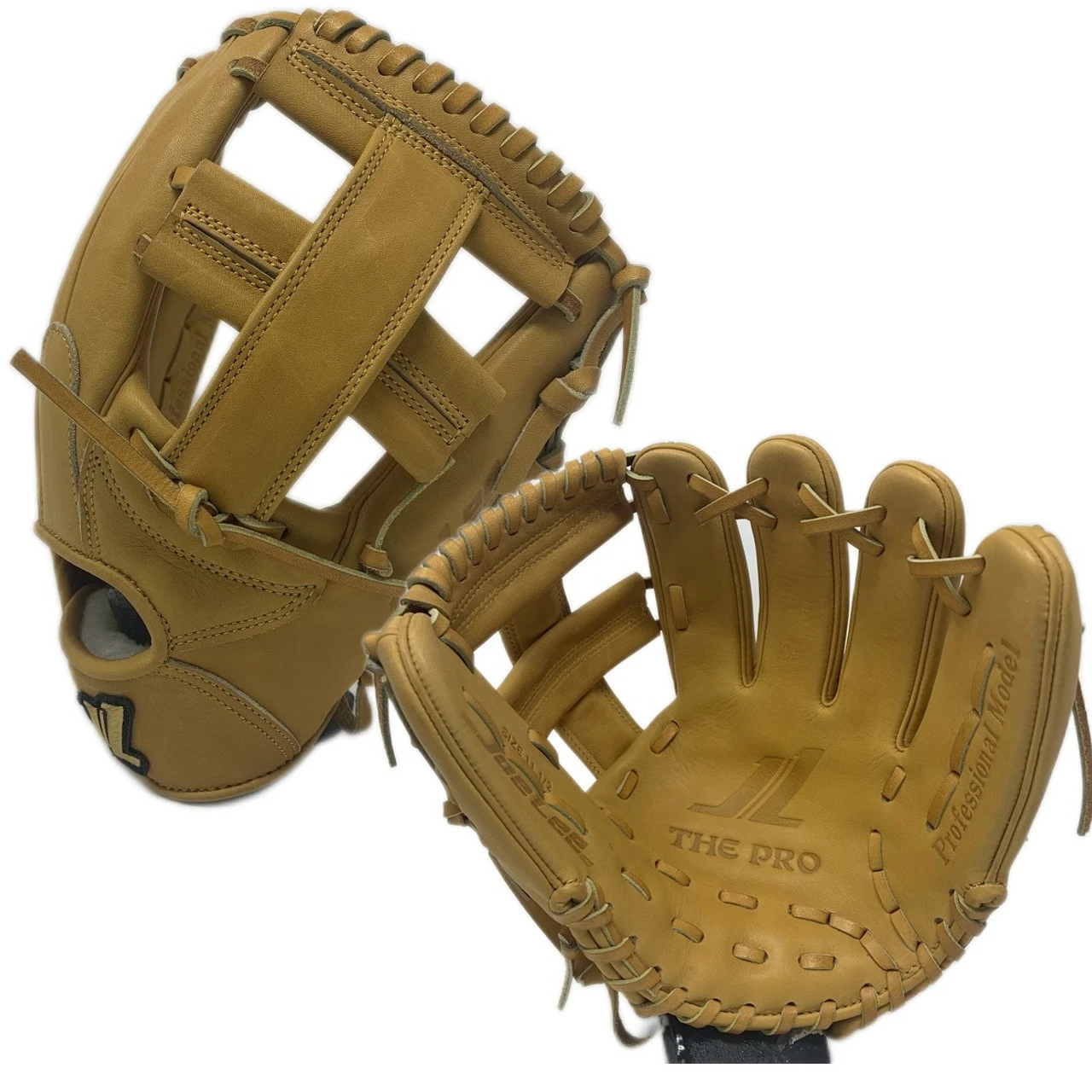 Joe Lee JLK Series 11.5 Cross Web Baseball Glove Tan Right Hand Throw 1 Joe Lee JLK Series 11.5 Cross Web Baseball Glove Tan Right Hand Throw