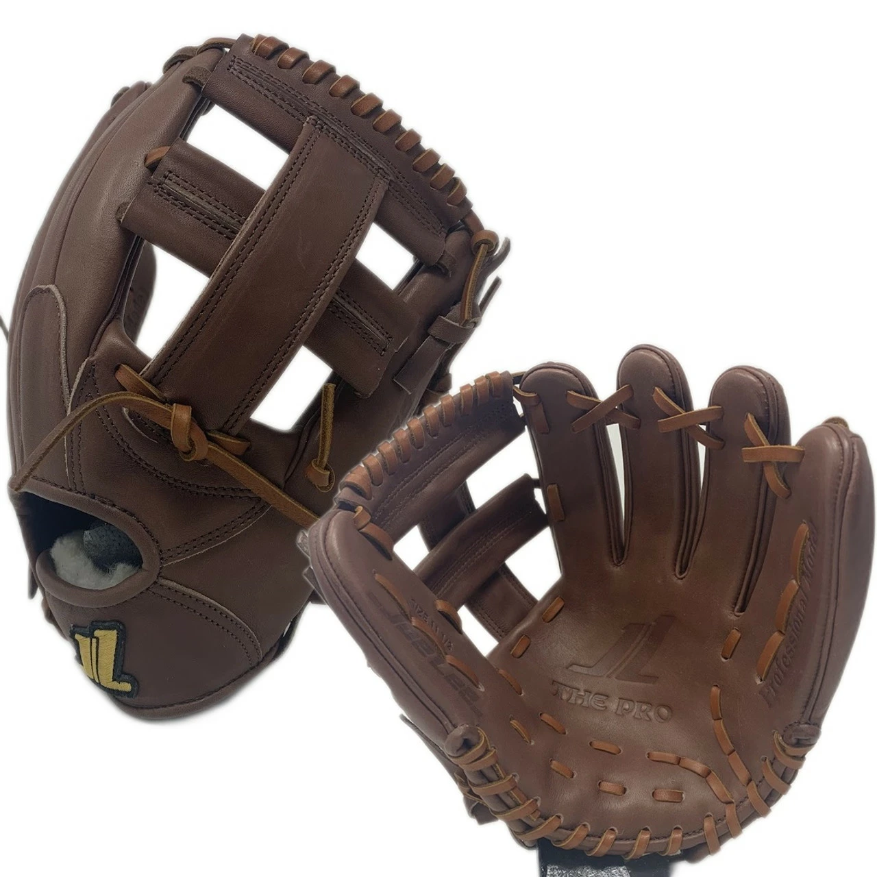 Joe Lee JLK Series 11.5 Cross Web Baseball Glove Carmel Right Hand Throw 1 Joe Lee JLK Series 11.5 Cross Web Baseball Glove Carmel Right Hand Throw