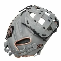 Rawlings Liberty Advanced Color Series Fast Pitch Catchers Mitt 34 Inch Gray Right Hand Throw