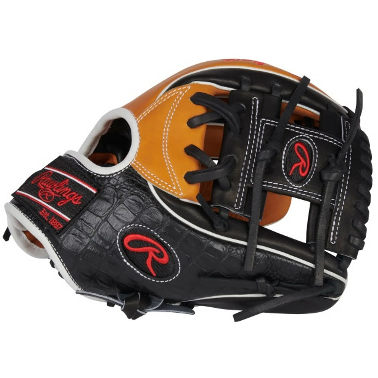 Rawlings Heart Of The Hide 11.5 I Web Color Sync 6 Baseball Glove Right Hand Throw 4 Rawlings Heart Of The Hide 11.5 I Web Color Sync 6 Baseball Glove Right Hand Throw - Image 4