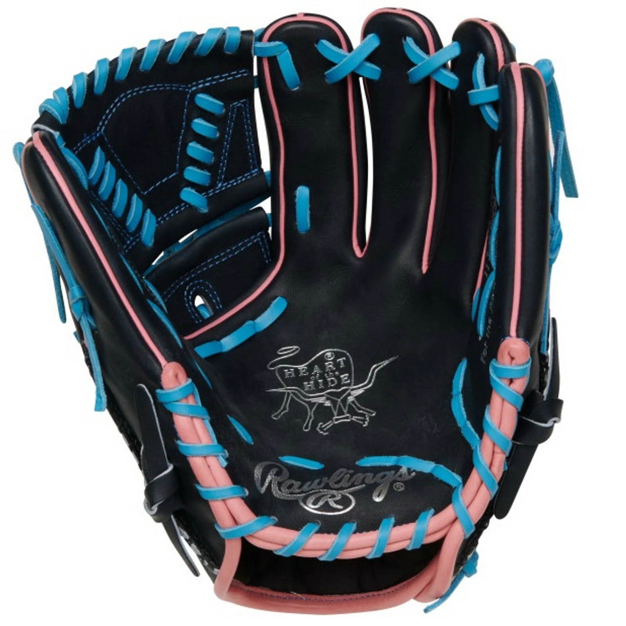 Rawlings Heart Of The Hide Color Sync 7 Baseball Glove 11.75 Two Piece Closed Left Hand Throw 2 Rawlings Heart Of The Hide Color Sync 7 Baseball Glove 11.75 Two Piece Closed Left Hand Throw - Image 2