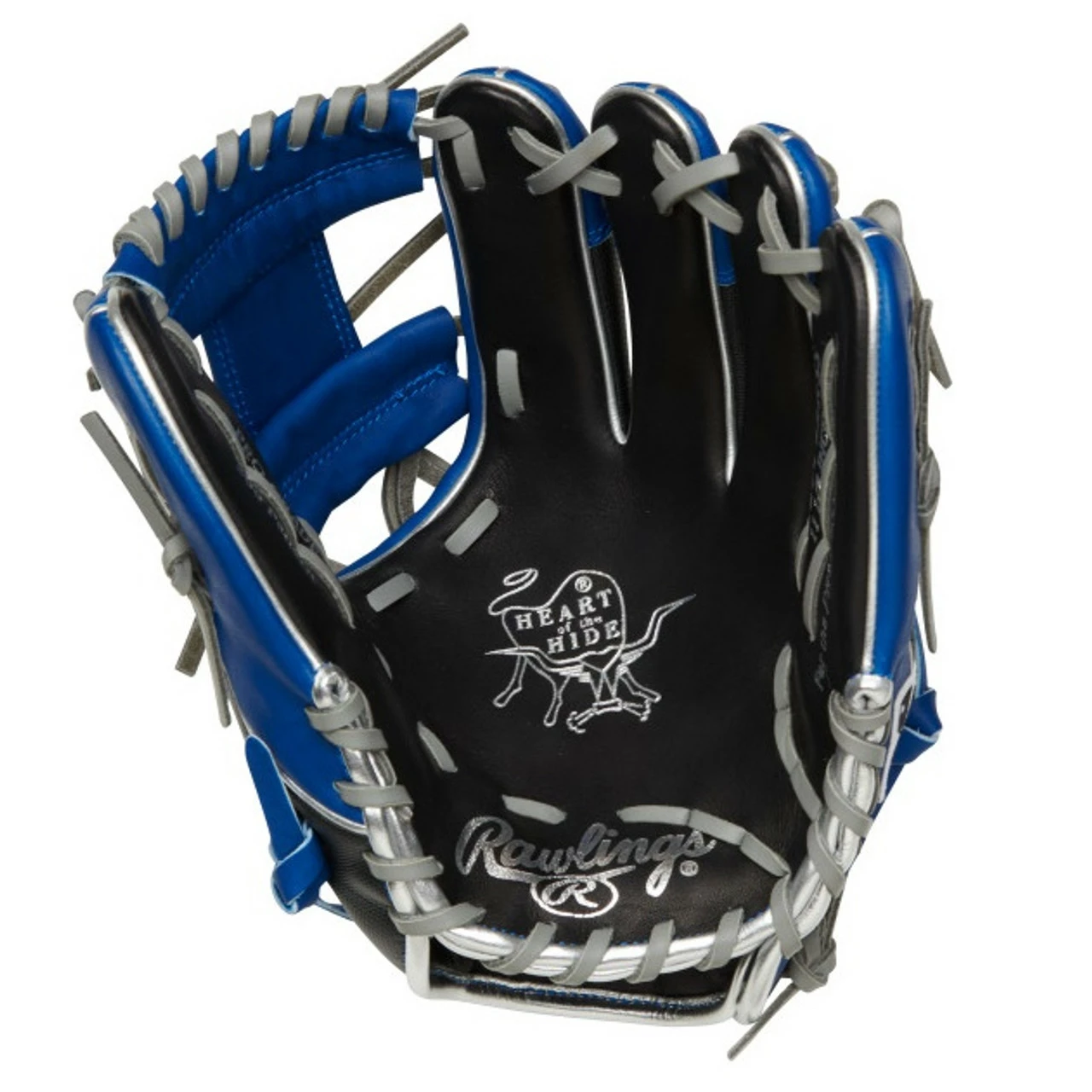 Rawlings Heart Of The Hide Color Sync 7 Baseball Glove 11.5 I Web Royal Right Hand Throw 2 Rawlings Heart Of The Hide Color Sync 7 Baseball Glove 11.5 I Web Royal Right Hand Throw - Image 2