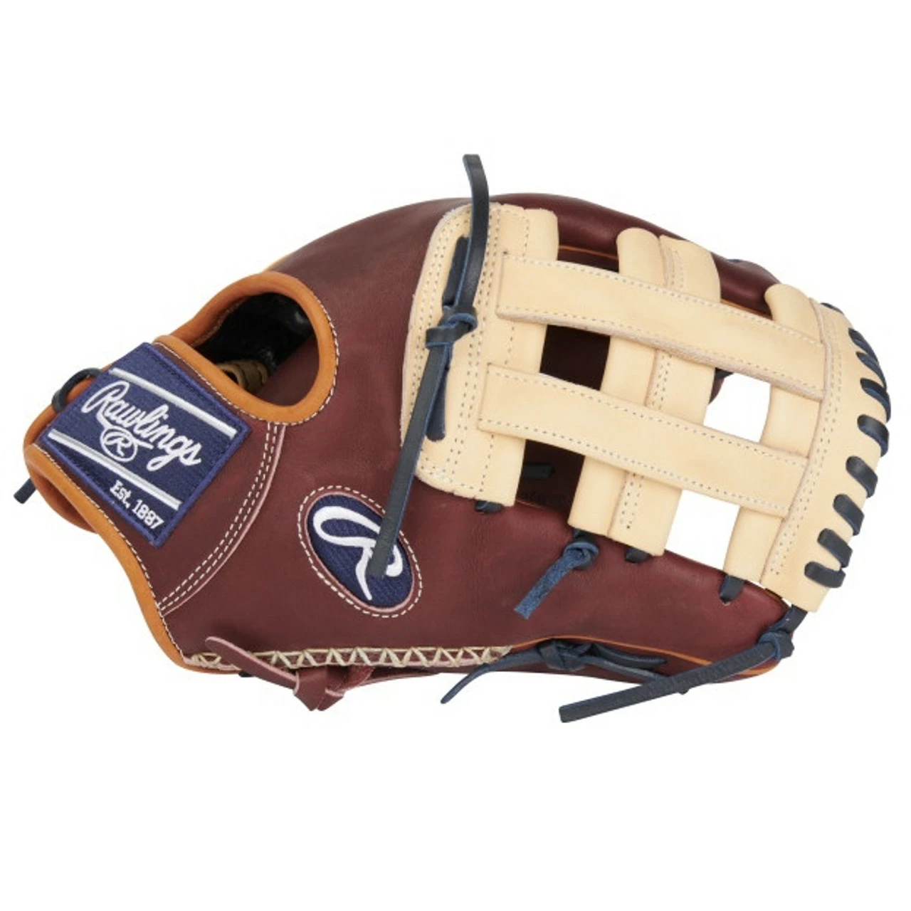 Rawlings Heart Of The Hide Color Sync 7 Baseball Glove 12.25 KB17 H Web Right Hand Throw 4 Rawlings Heart Of The Hide Color Sync 7 Baseball Glove 12.25 KB17 H Web Right Hand Throw - Image 4